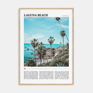 Laguna Beach Travel Color No 3 Poster