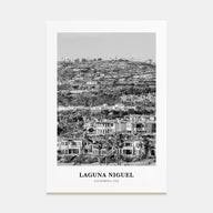 Laguna Niguel Portrait B&W Poster