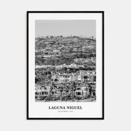 Laguna Niguel Portrait B&W Poster