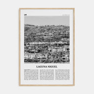 Laguna Niguel Travel B&W Poster