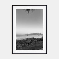 Lahaina Photo B&W Poster