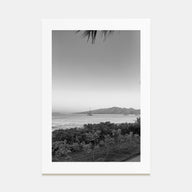 Lahaina Photo B&W Poster