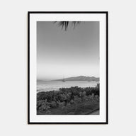Lahaina Photo B&W Poster