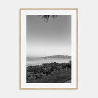 Lahaina Photo B&W Poster