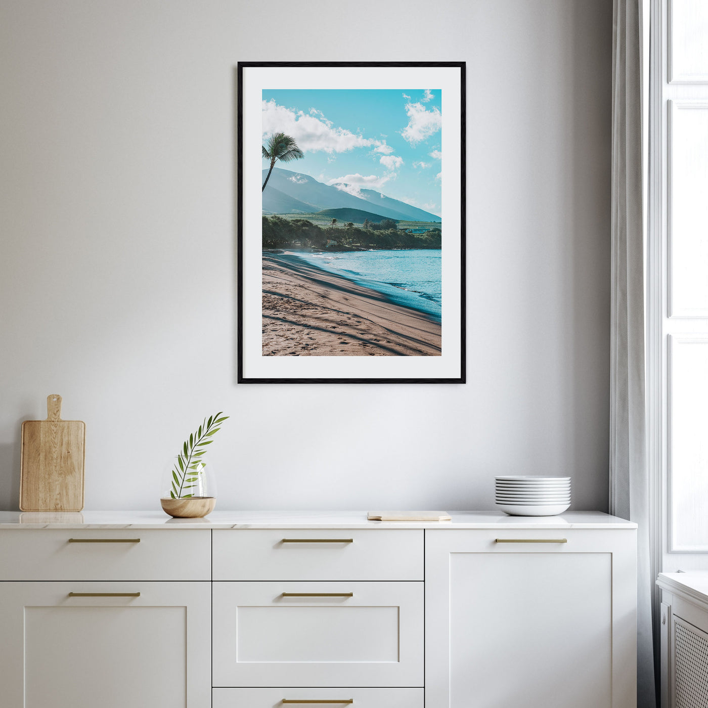 Lahaina Photo Color Poster