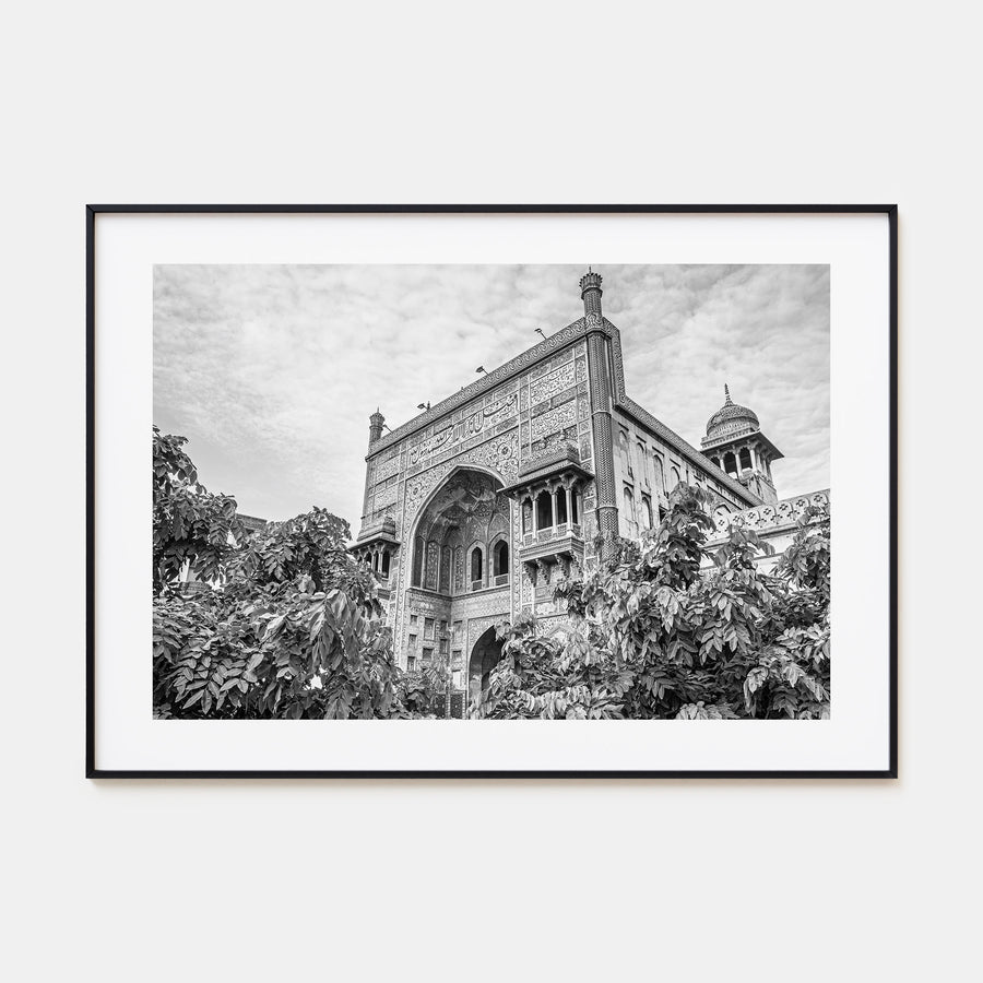 Lahore Landscape B&W Poster