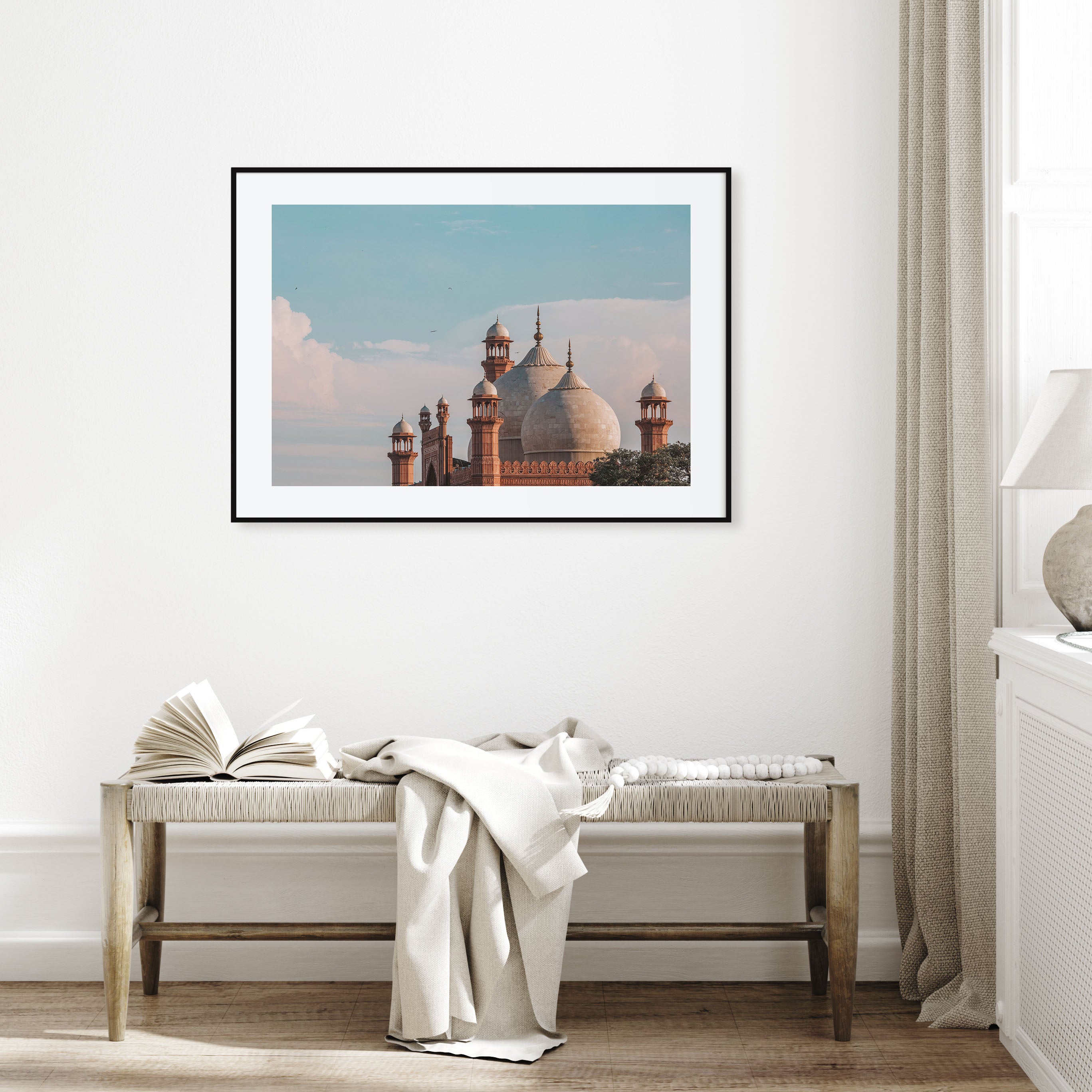 Lahore Landscape Color Poster