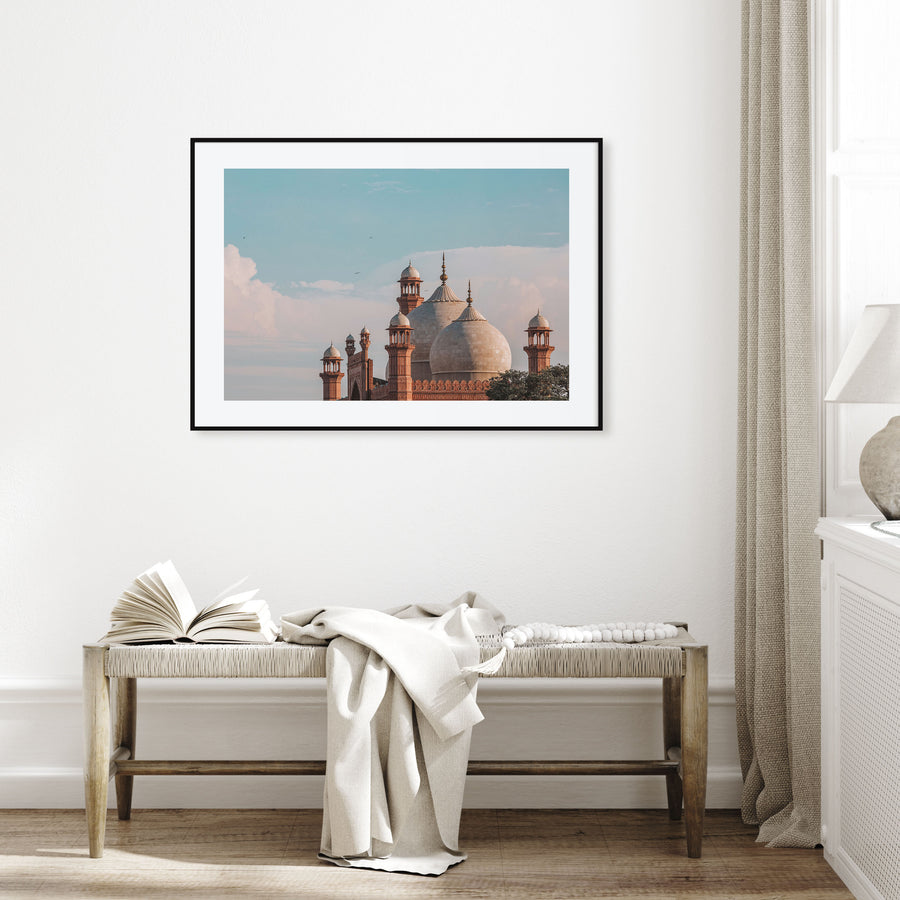 Lahore Landscape Color Poster