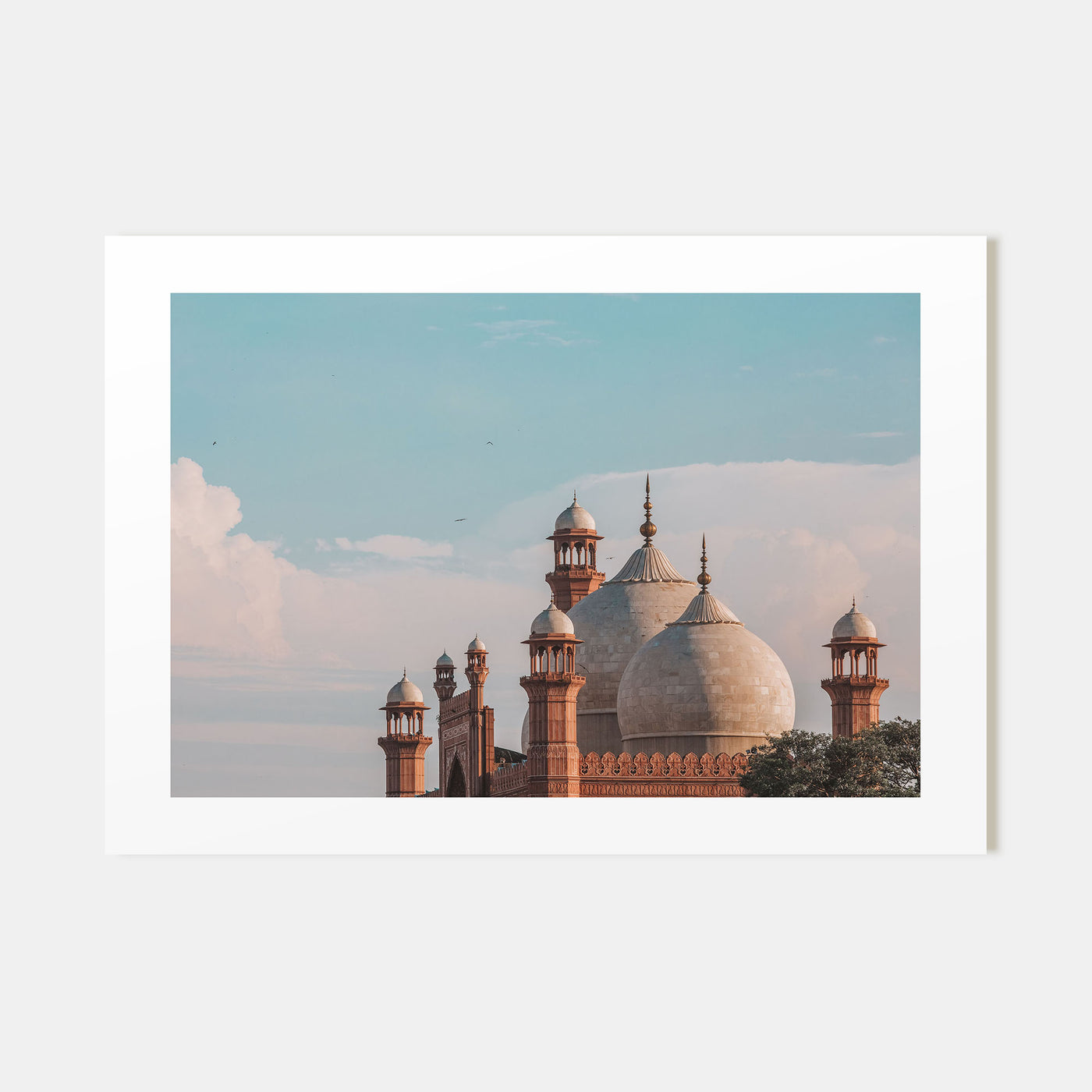 Lahore Landscape Color Poster