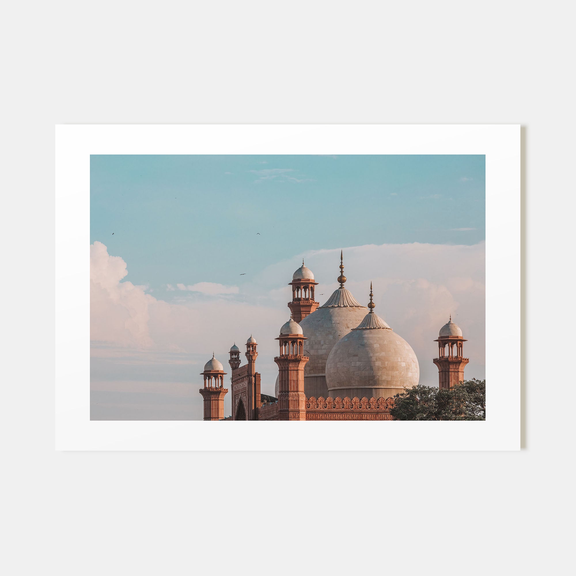 Lahore Landscape Color Poster