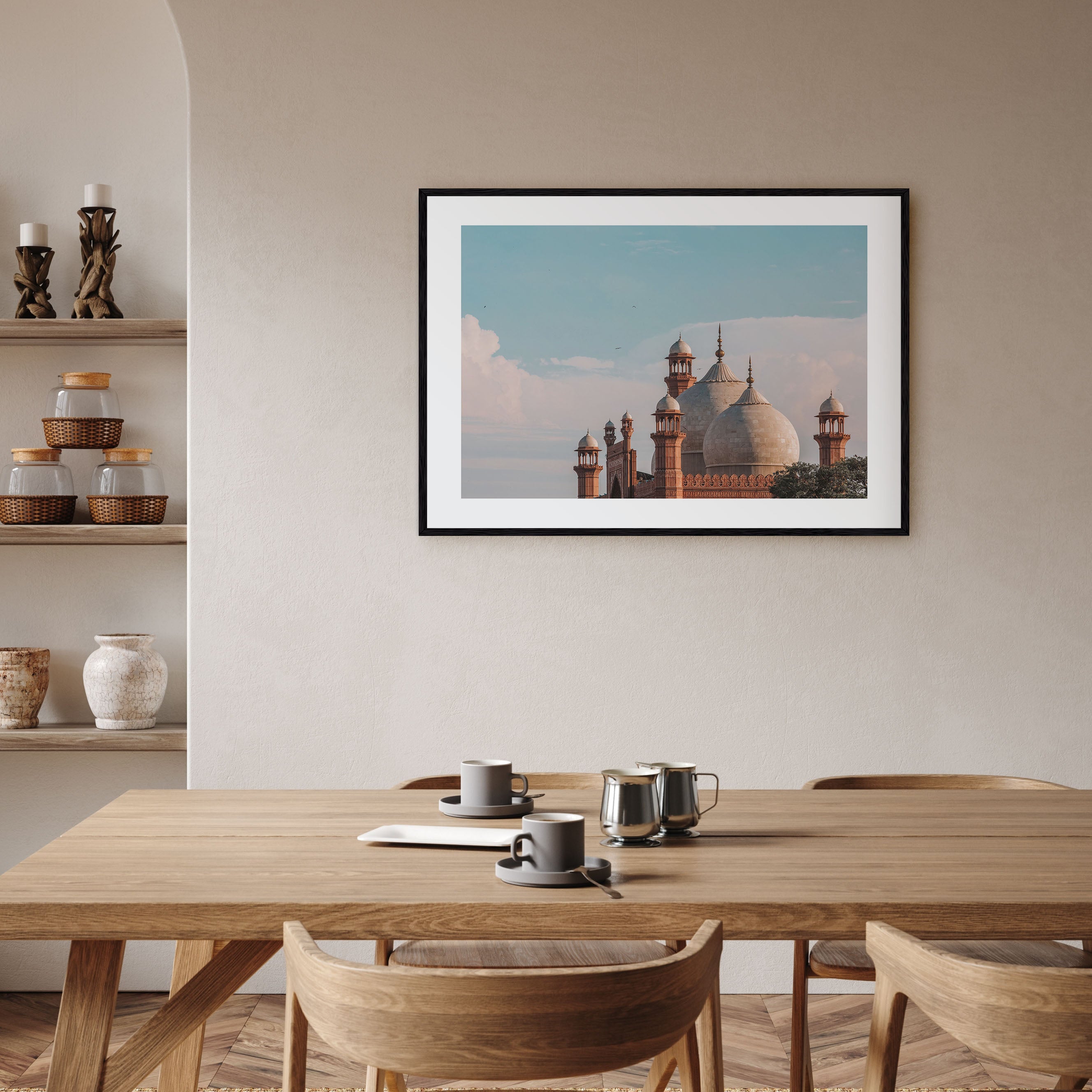 Lahore Landscape Color Poster