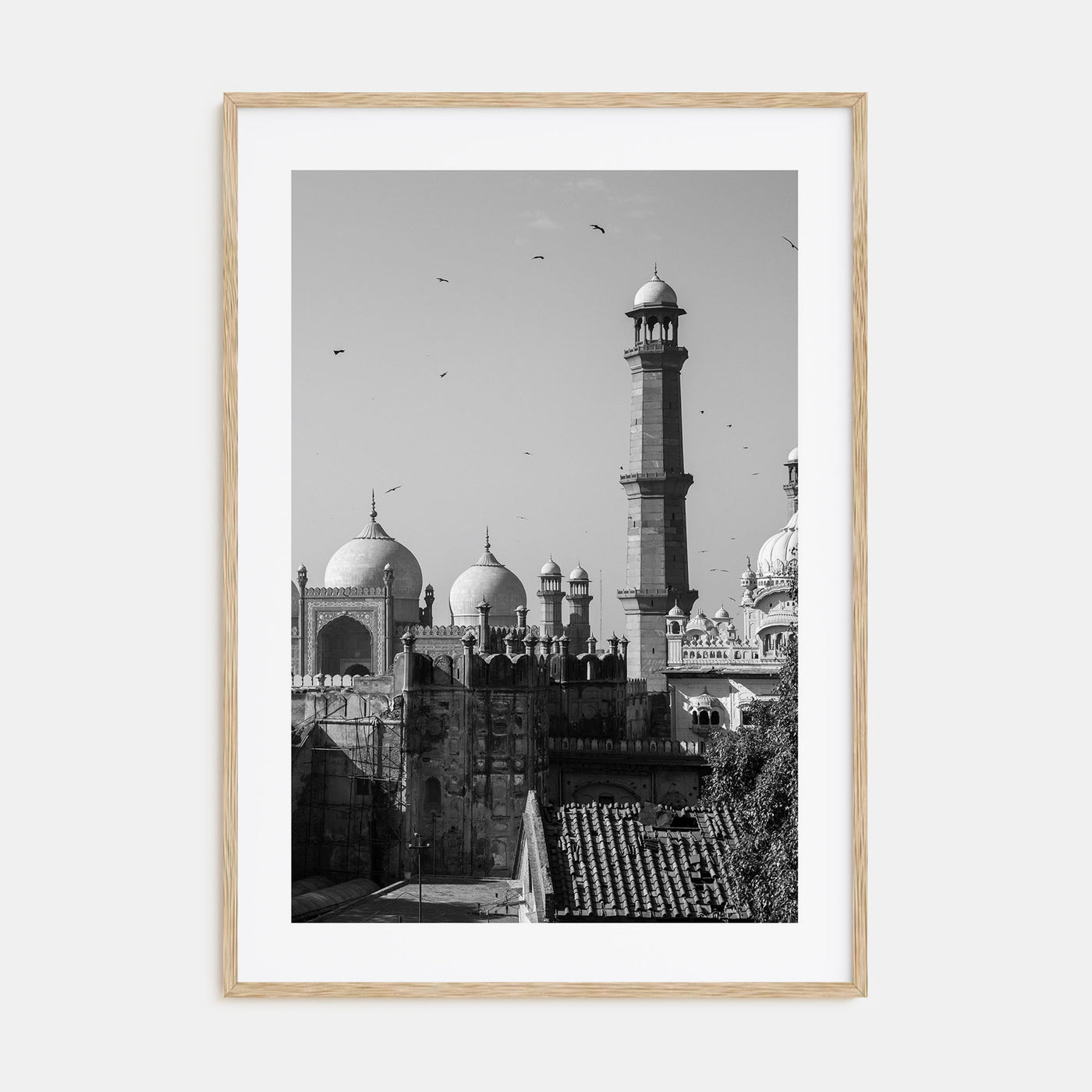 Lahore Photo B&W Poster