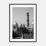 Lahore Photo B&W Poster
