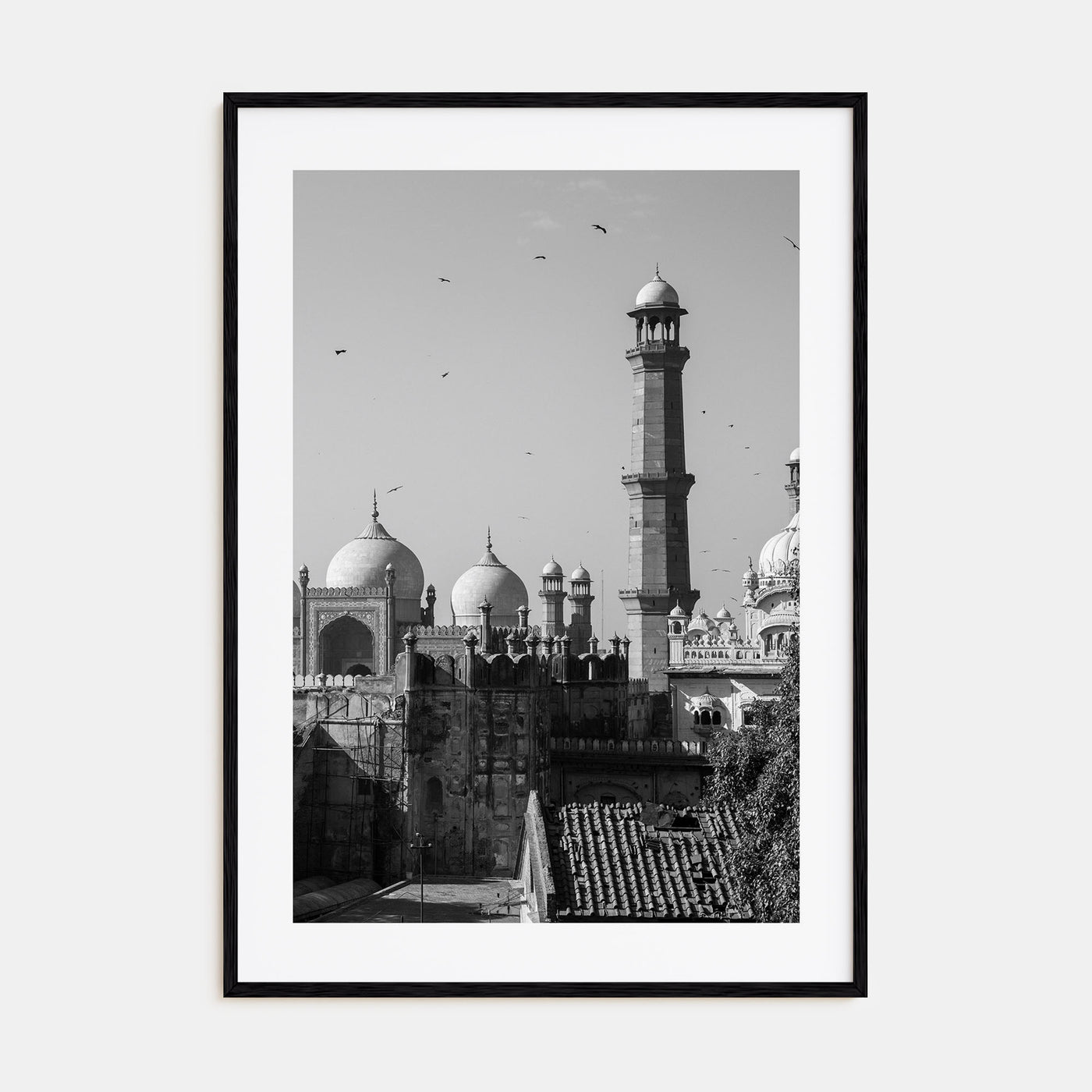 Lahore Photo B&W Poster