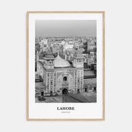 Lahore Portrait B&W No 2 Poster