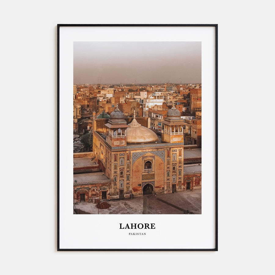 Lahore Portrait Color Poster