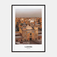Lahore Portrait Color Poster