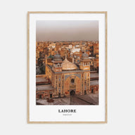 Lahore Portrait Color Poster