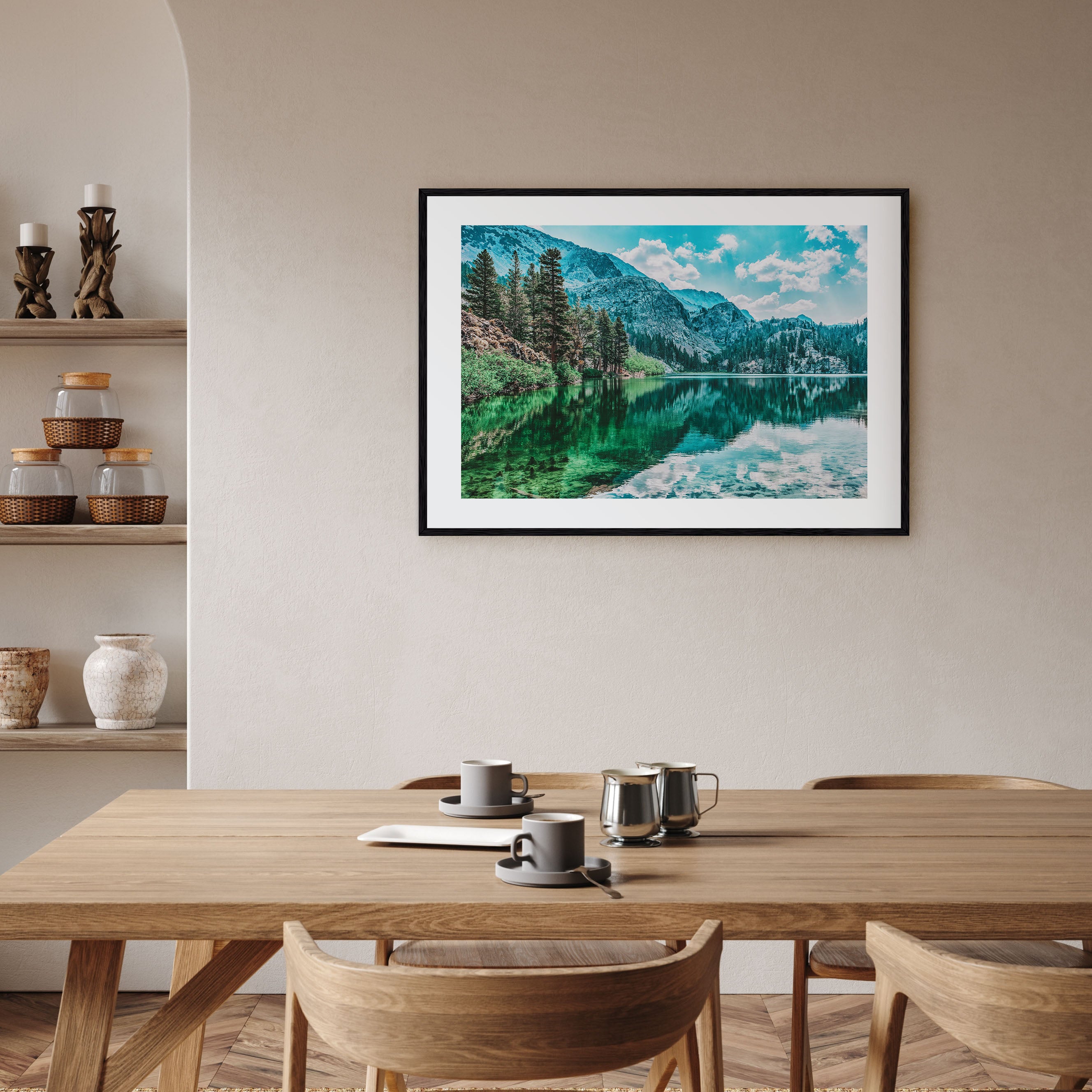 Lake Arrowhead Landscape Color Poster
