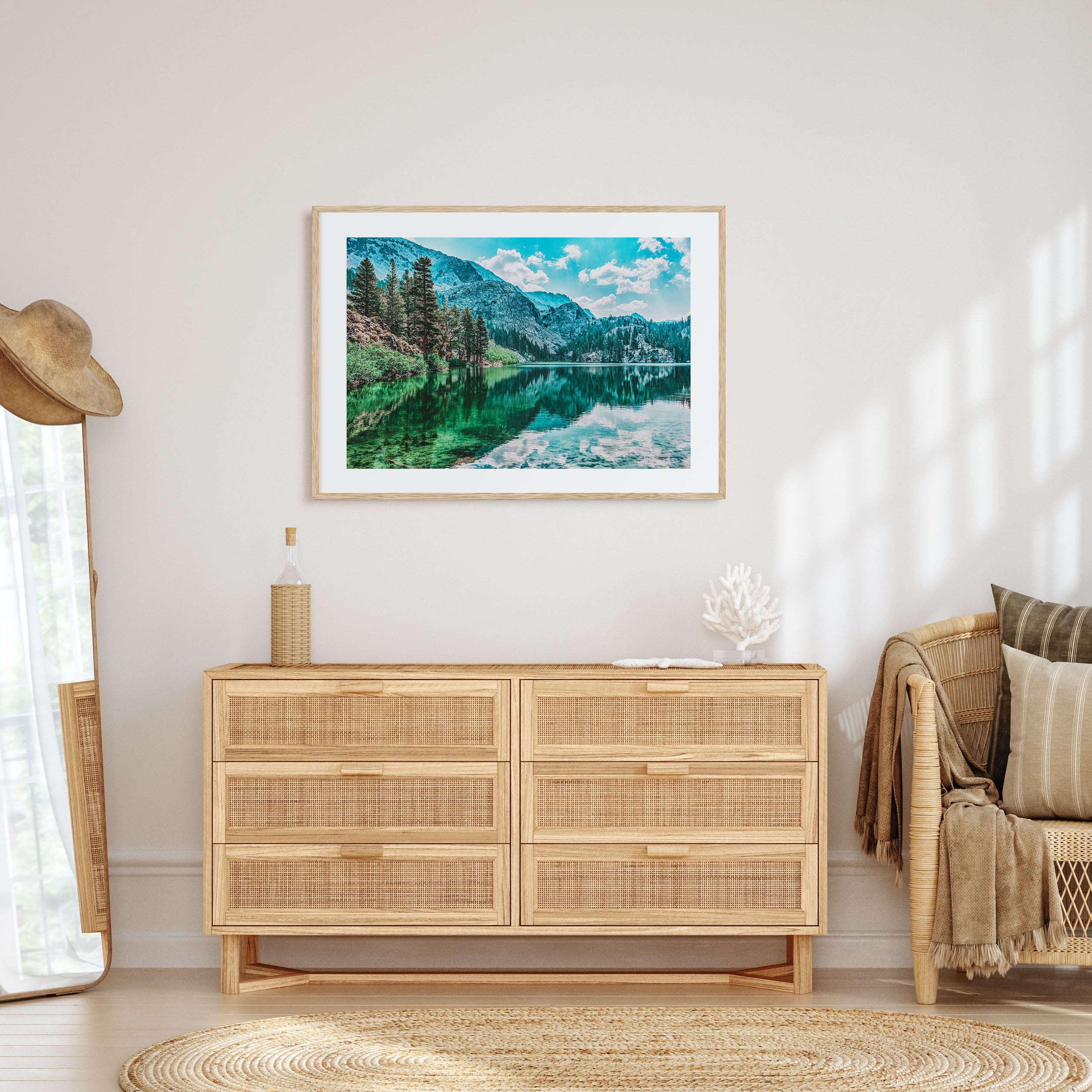 Lake Arrowhead Landscape Color Poster