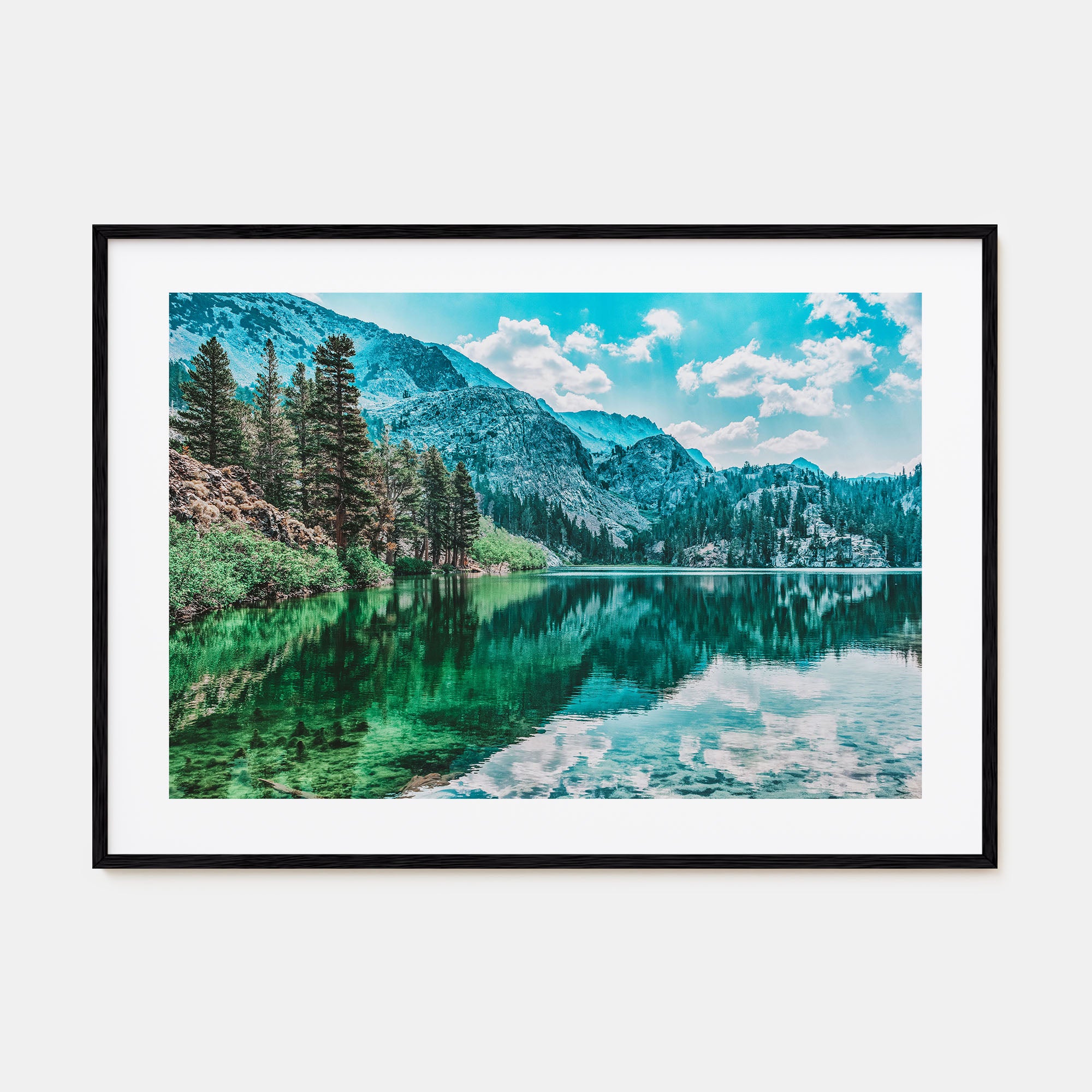 Lake Arrowhead Landscape Color Poster