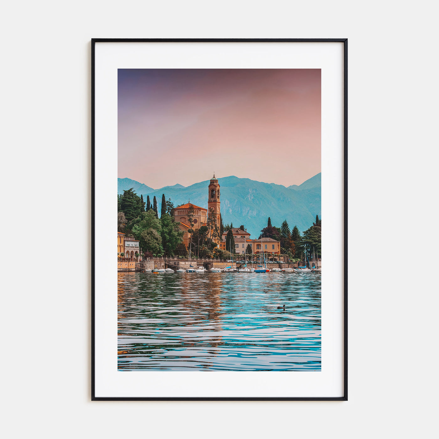 Lake Como Photo Color No 1 Poster