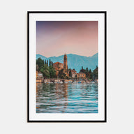 Lake Como Photo Color No 1 Poster