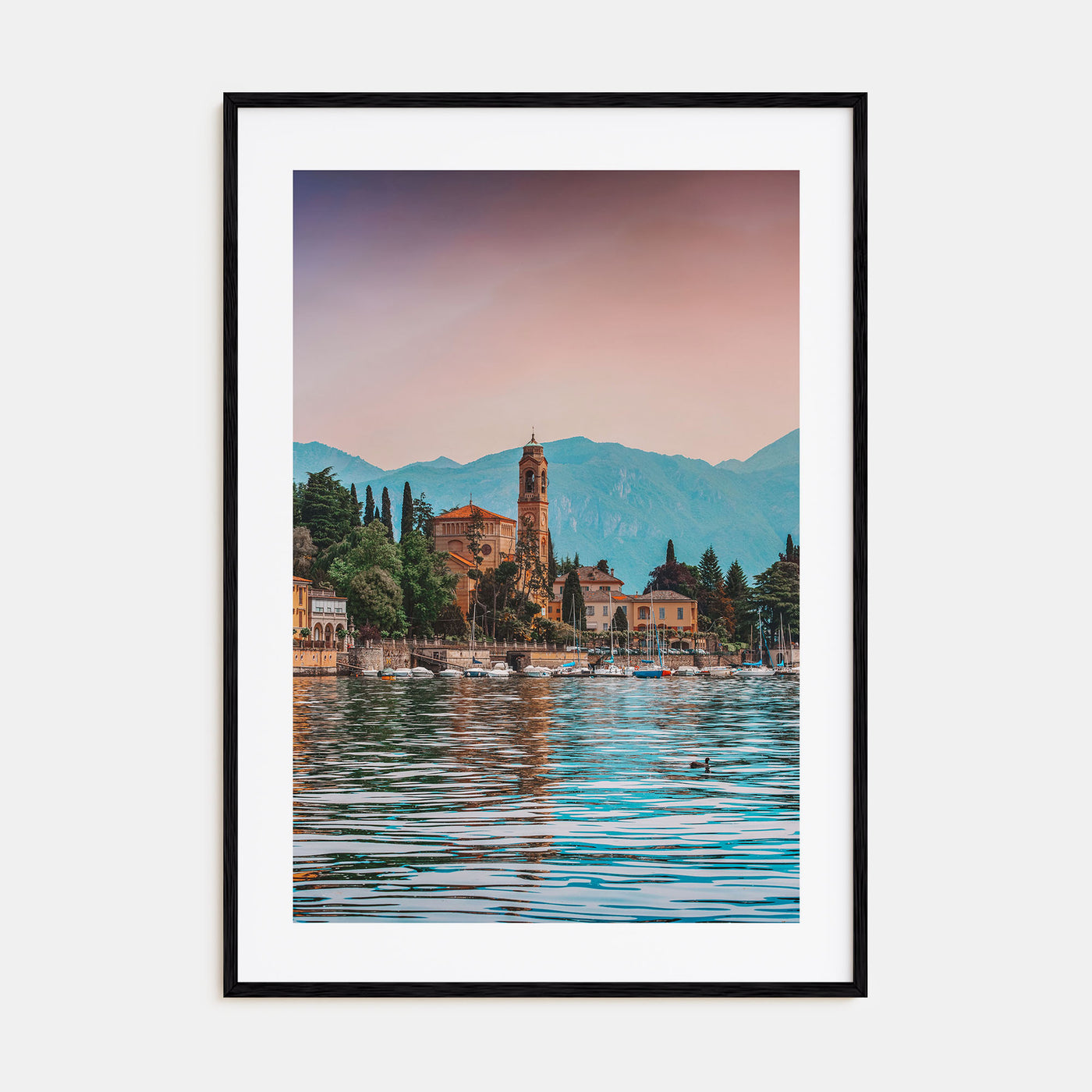 Lake Como Photo Color No 1 Poster