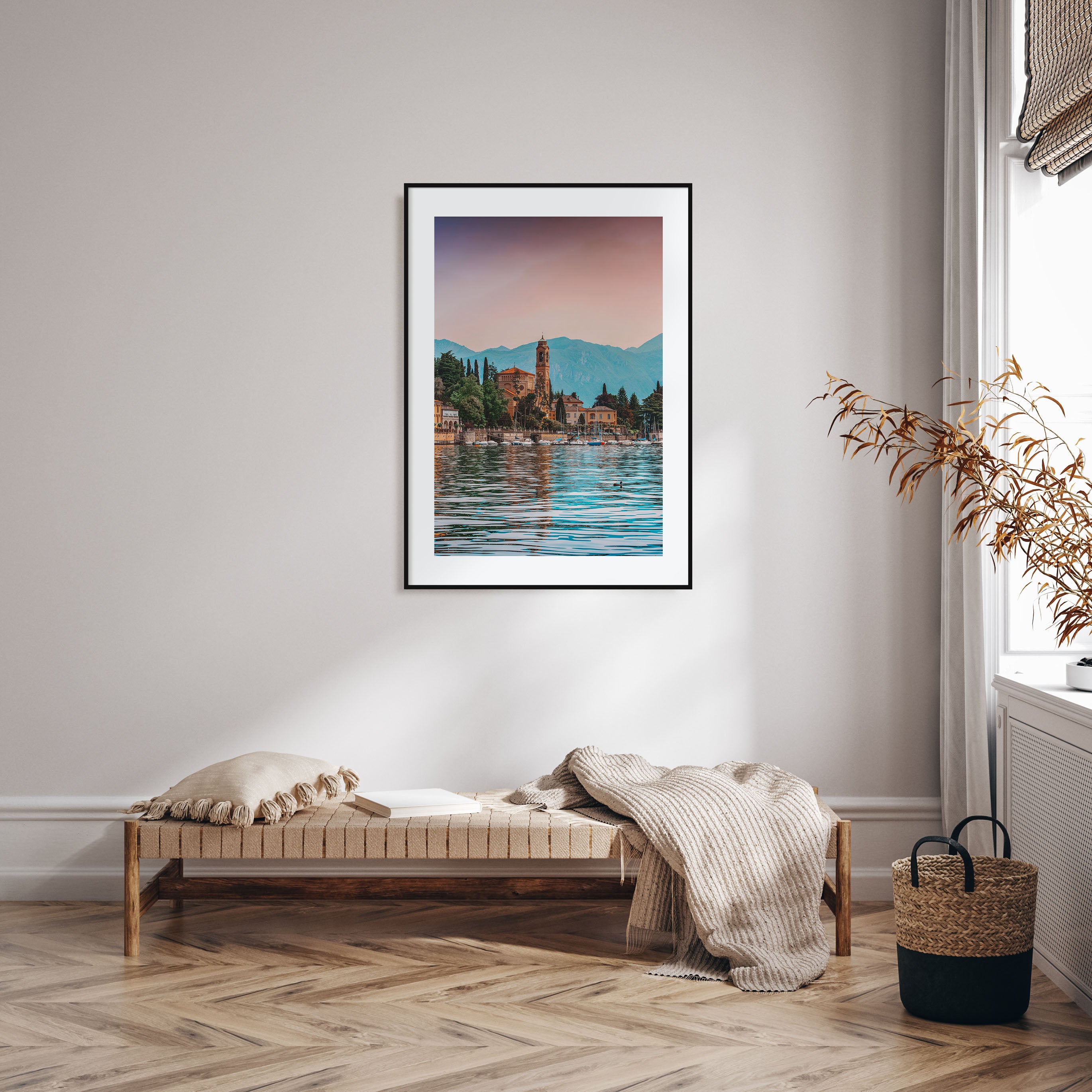 Lake Como Photo Color No 1 Poster