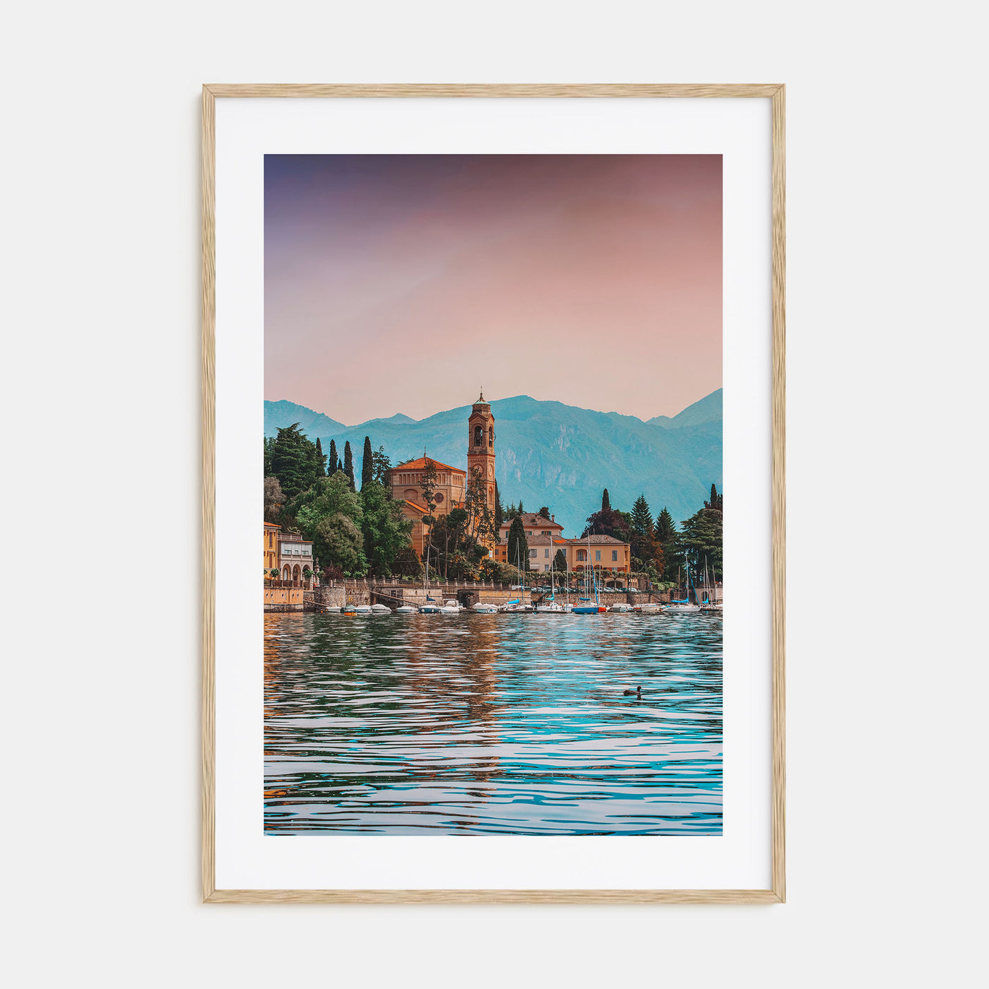 Lake Como Photo Color No 1 Poster