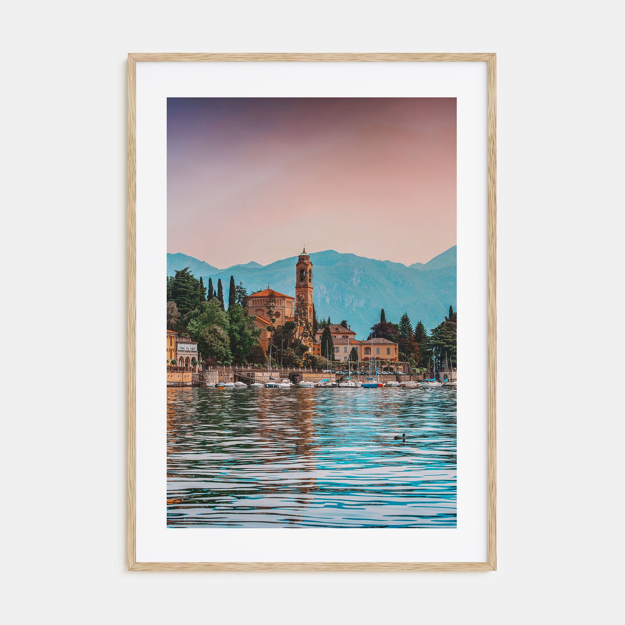 Lake Como Photo Color No 1 Poster