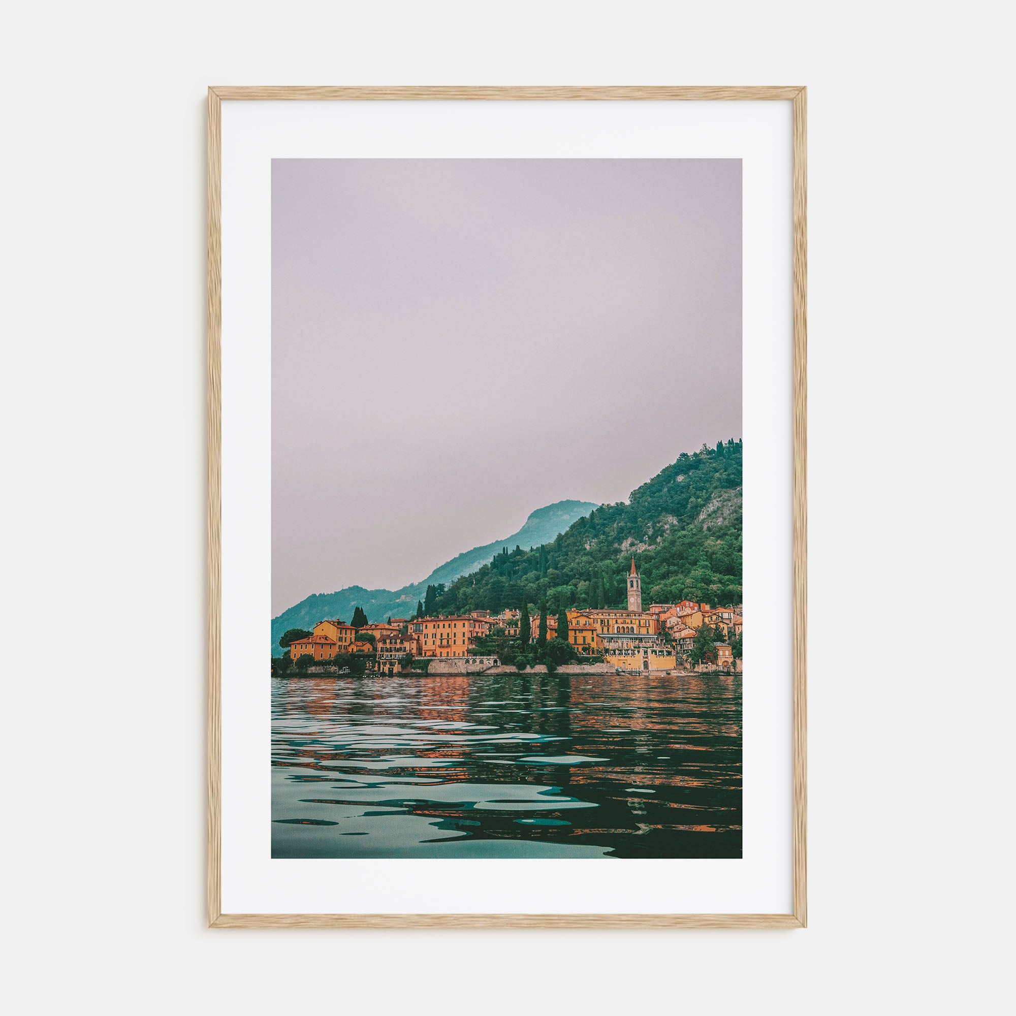 Lake Como Photo Color No 2 Poster