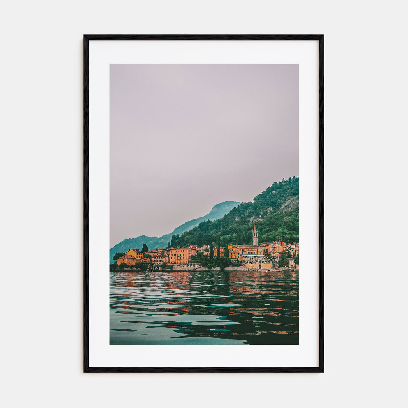 Lake Como Photo Color No 2 Poster