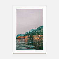 Lake Como Photo Color No 2 Poster