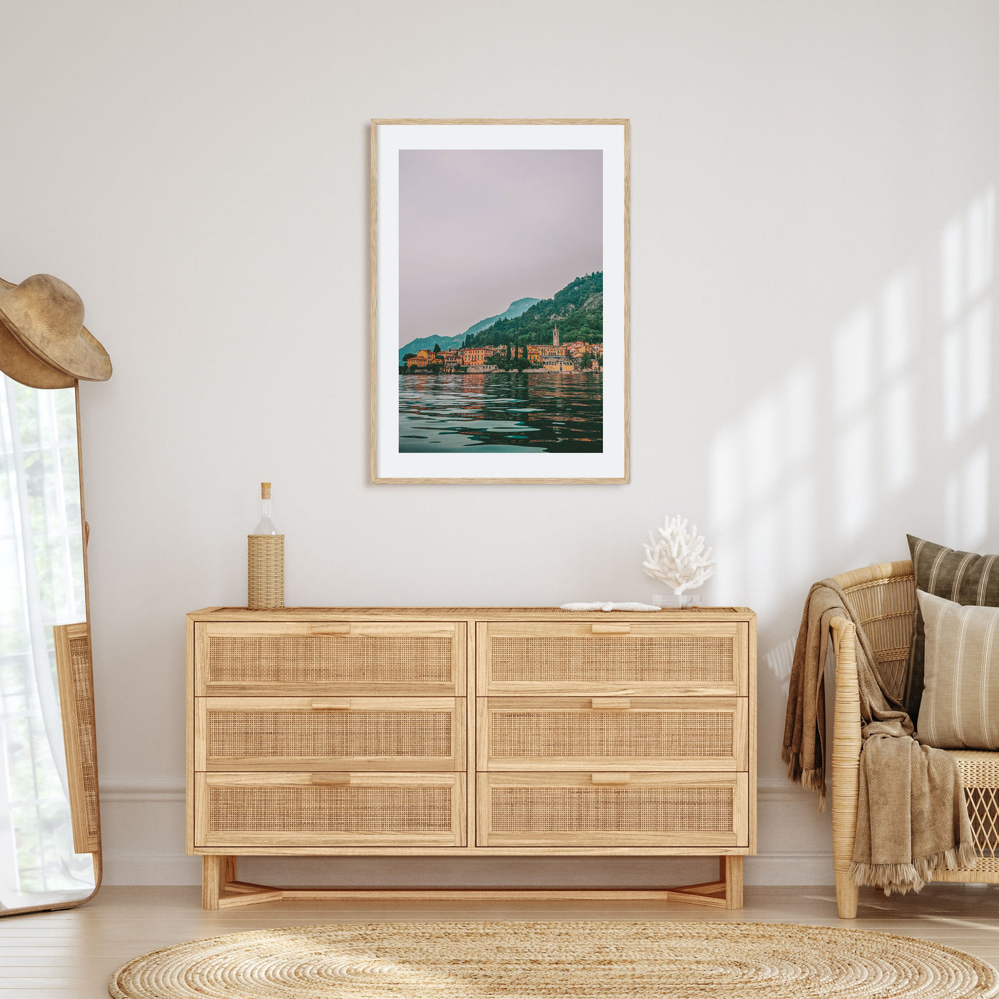 Lake Como Photo Color No 2 Poster