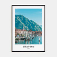 Lake Como Portrait Color No 2 Poster