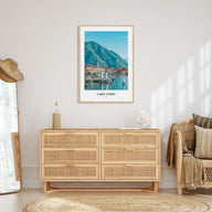 Lake Como Portrait Color No 2 Poster