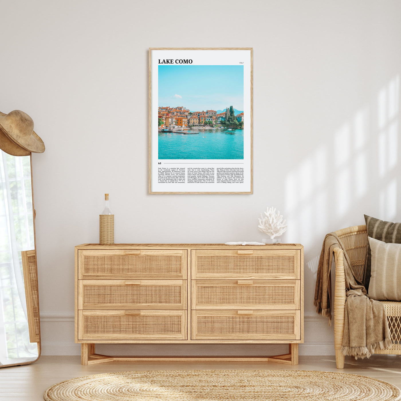 Lake Como Travel Color No 1 Poster