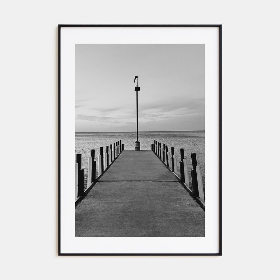 Lake Erie Photo B&W Poster