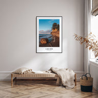 Lake Erie Portrait Color Poster
