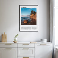 Lake Erie Travel Color Poster