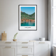 Lake Garda Portrait Color Poster