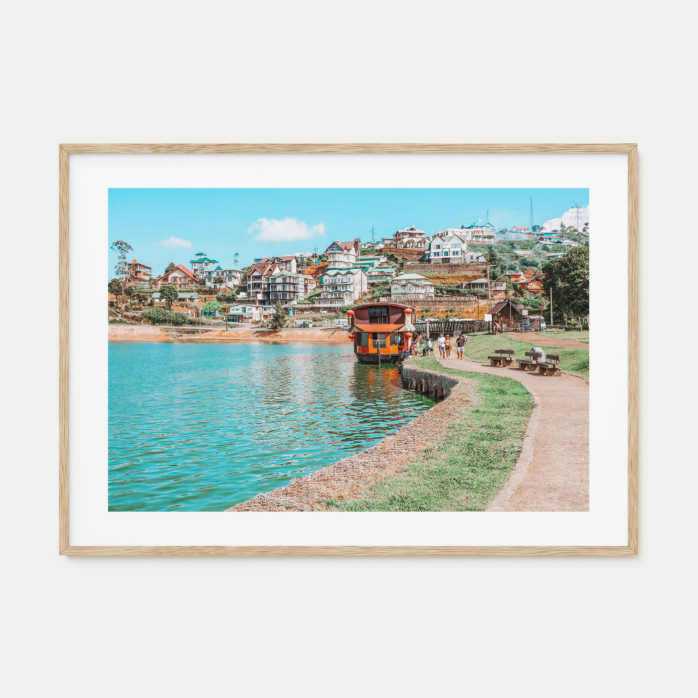 Lake Gregory Landscape Color Poster