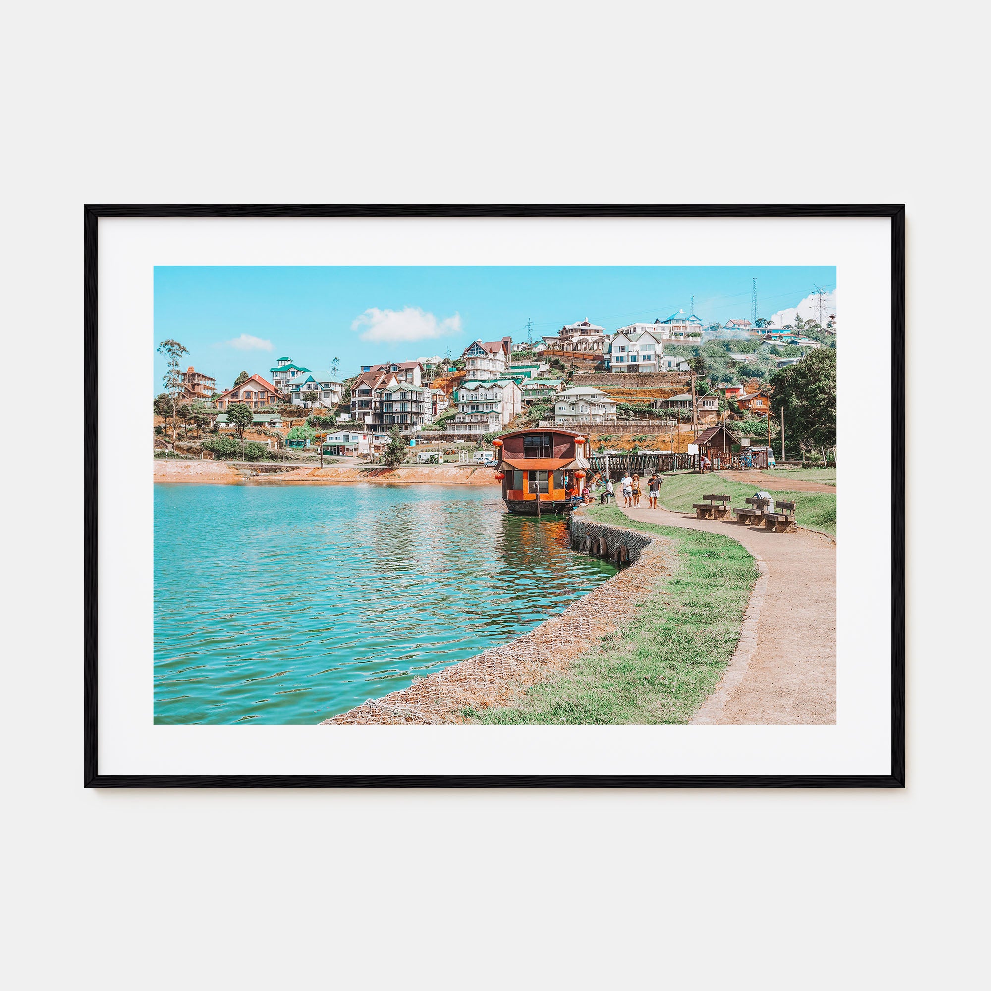 Lake Gregory Landscape Color Poster
