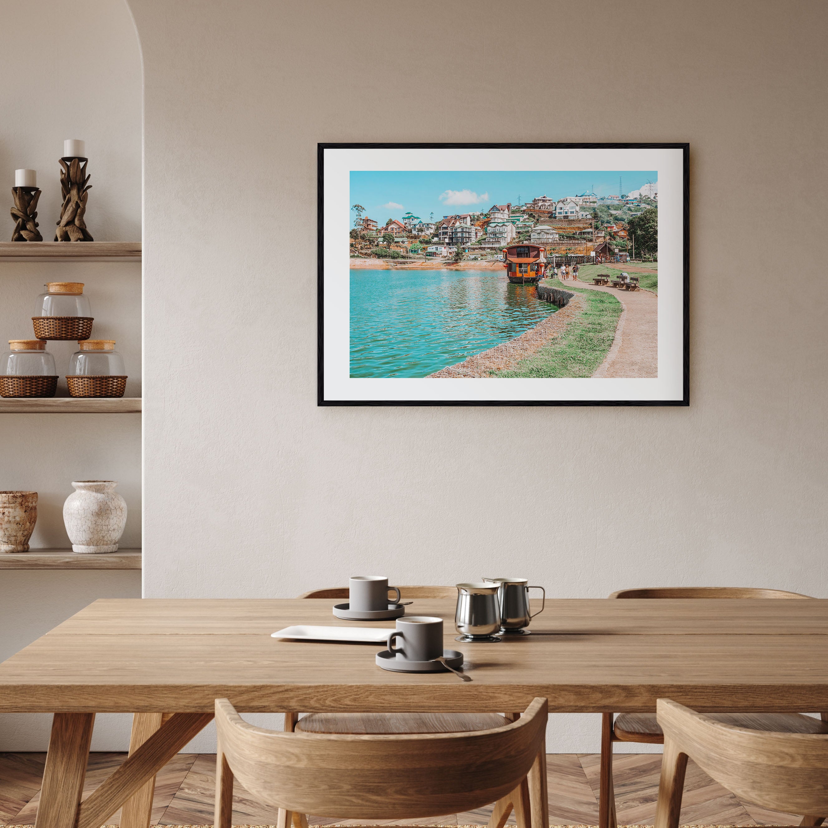 Lake Gregory Landscape Color Poster