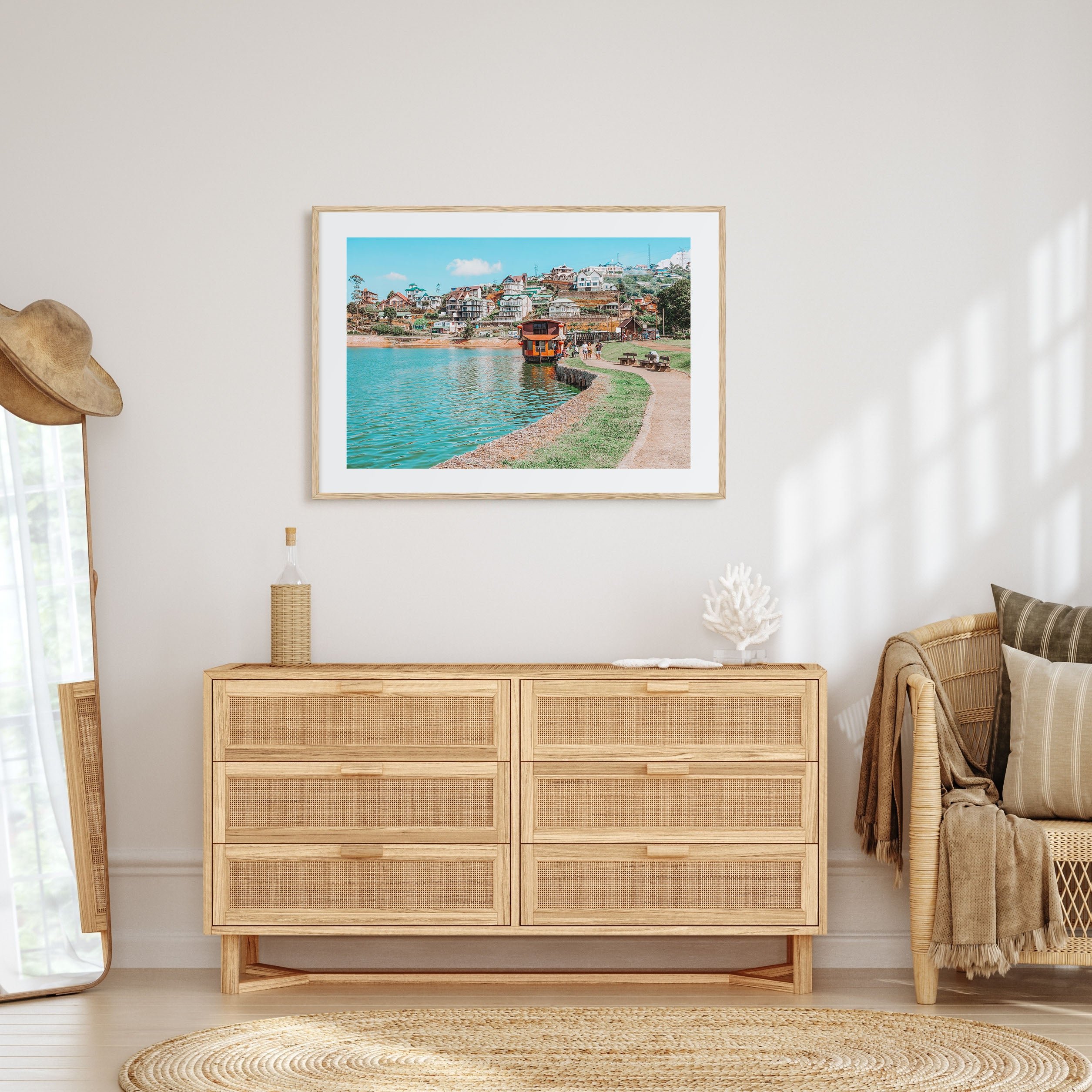 Lake Gregory Landscape Color Poster