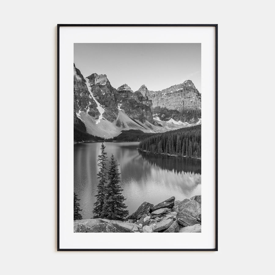Lake Louise Photo B&W Poster