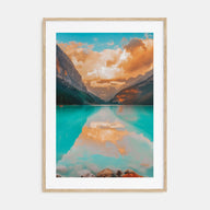 Lake Louise Photo Color Poster