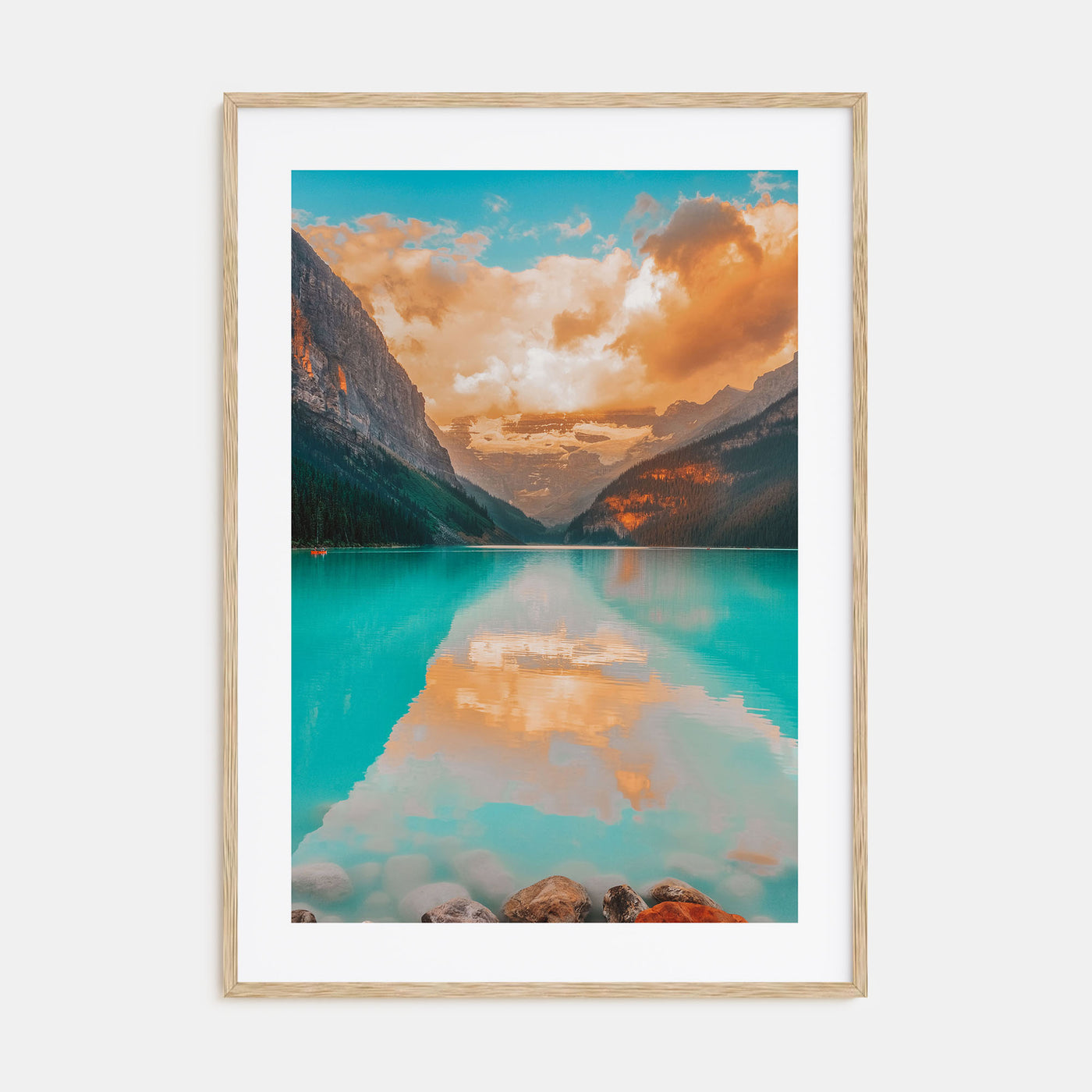 Lake Louise Photo Color Poster