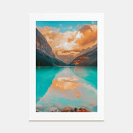 Lake Louise Photo Color Poster